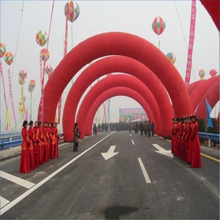 江北开业纯红拱门