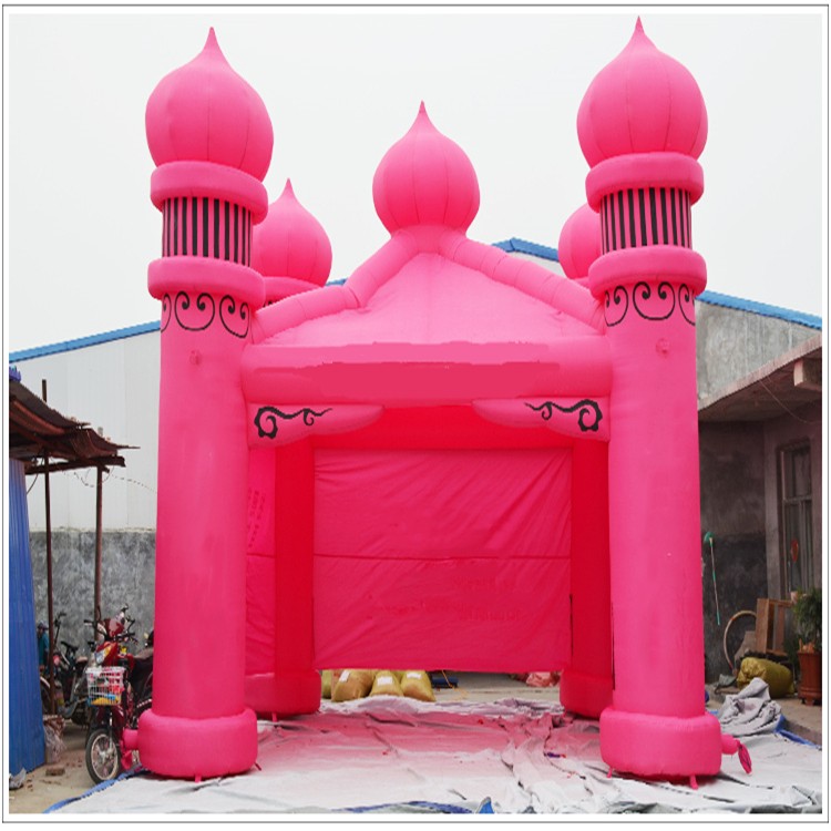江北粉色帐篷